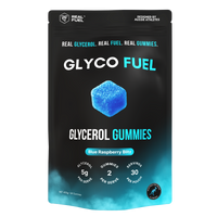 GLYCO FUEL Glycerol Gummies pouch, Blue Raspberry Blitz, 5 g glycerol per serve